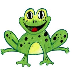 dessin de grenouille